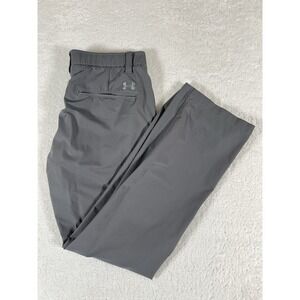 Under Armour 1289878 Gray Stretch Match Play Golf Pants Men's 34x32 (33x32)